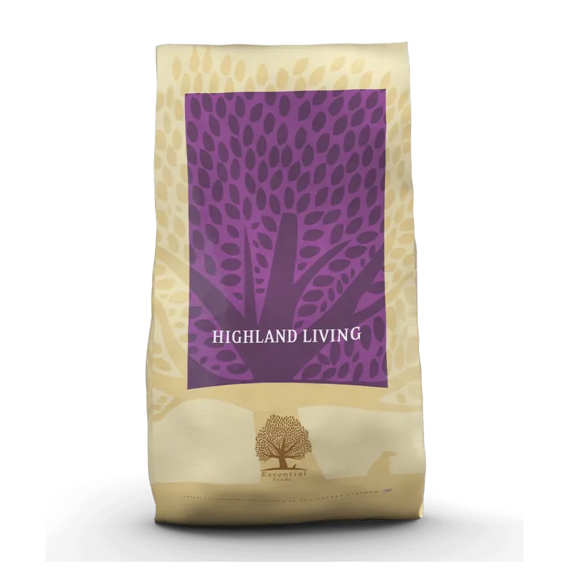 Croquette sans céréales pour chien CROQUETTES HIGHLAND LIVING 10 KG ESSENTIAL FOODS Croquette sans céréales pour chien CROQUETTES HIGHLAND LIVING 10 KG ESSENTIAL FOODS