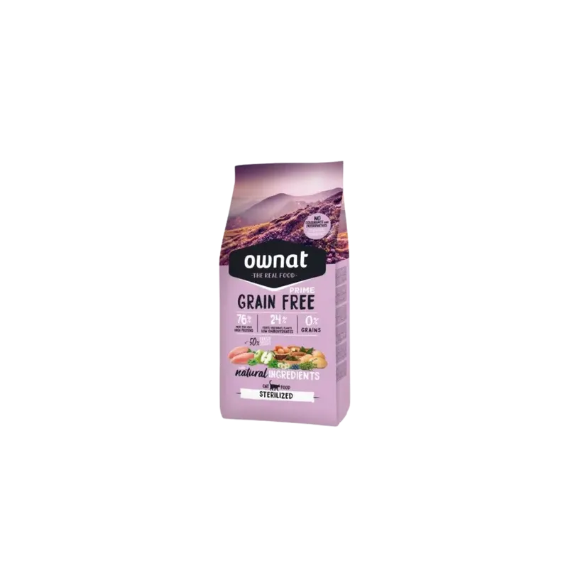 OWNAT GF PRIME STERILIZED - Croquettes pour chats stérilisés OWNAT GF PRIME STERILIZED - Croquettes pour chats stérilisés