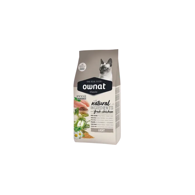 OWNAT CLASSIC LIGHT - croquettes pour chat en excès de poids OWNAT CLASSIC LIGHT - croquettes pour chat en excès de poids