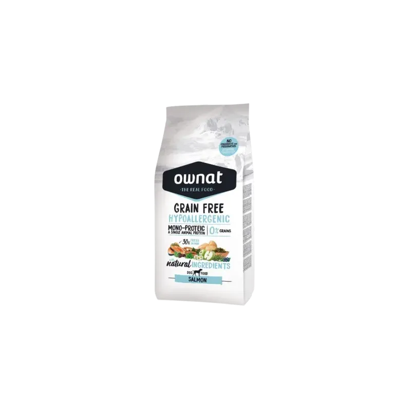 OWNAT GRAIN FREE HYPO SAUMON - Croquettes pour chiens OWNAT GRAIN FREE HYPO SAUMON - Croquettes pour chiens
