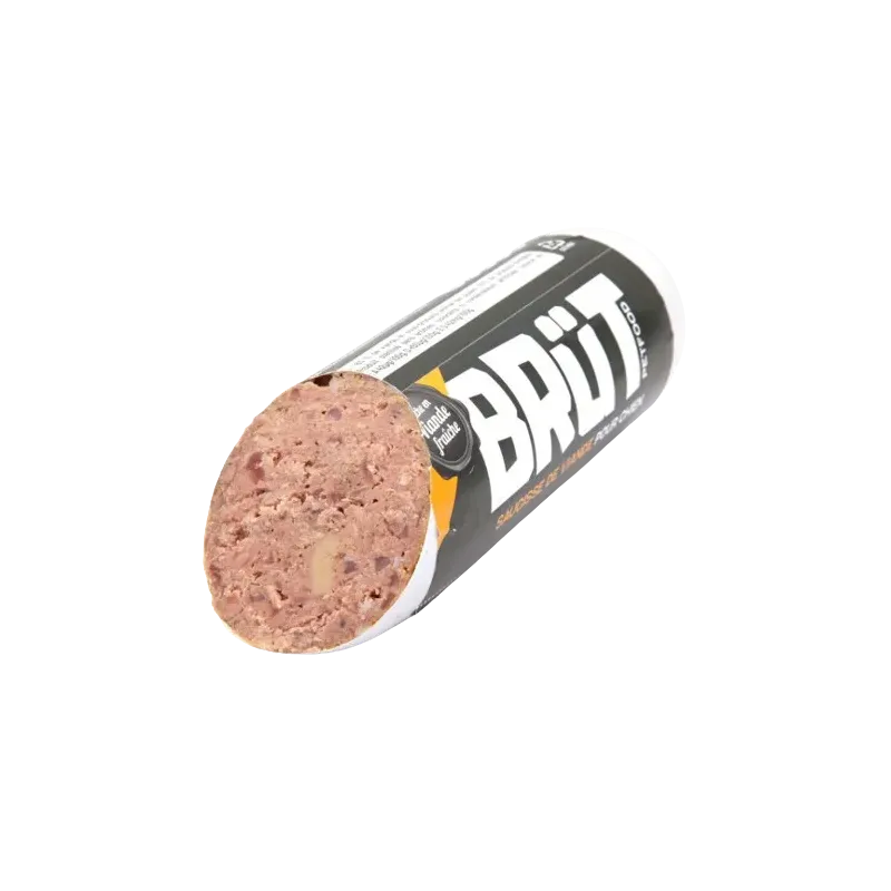 Saucisse de poulet pour chien BRÜT