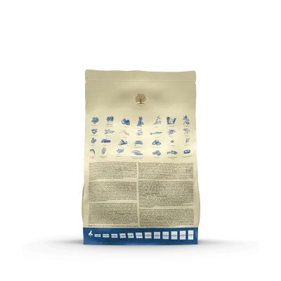 Lot de 4 x 2.5 Kg Nautical Living – Recette Ultra-Premium British Heritage au poisson