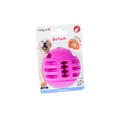 Jouet pour chien TPR balle Red Frutti 8cm
