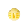 Jouet chien TPR balle jaune vanille 8cm