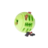 Jouet chien TPR balle verte pomme 8cm