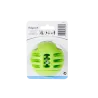 Jouet chien TPR balle verte pomme 8cm