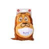 Peluche Thoots Lion 16 cm Vadigran – Jouet porte-friandises pour chien orange