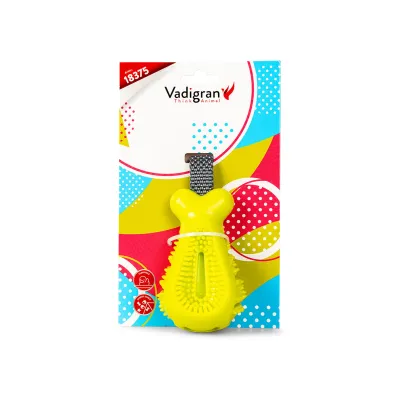 Jouet chien TPR Dental Snack Toy vert 23cm