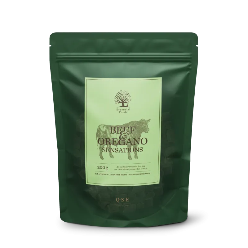 ESSENTIAL FOODS FRIANDISES BOEUF ET ORIGAN SANS CEREALES