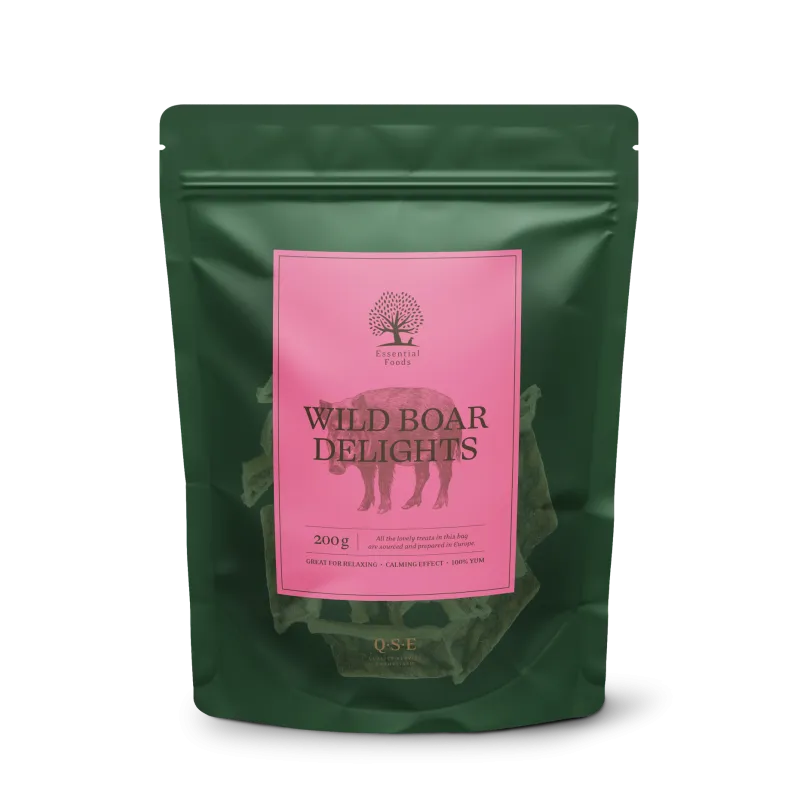 ESSENTIAL FOODS : SANGLIER SAUVAGE DELIGHT 200G ESSENTIAL FOODS : SANGLIER SAUVAGE DELIGHT 200G