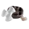 Mangeoire éducative Brain Brun 24cm