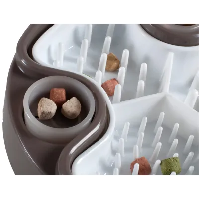 Mangeoire éducative Brain 24 cm – Gamelle anti-glouton chien et chat