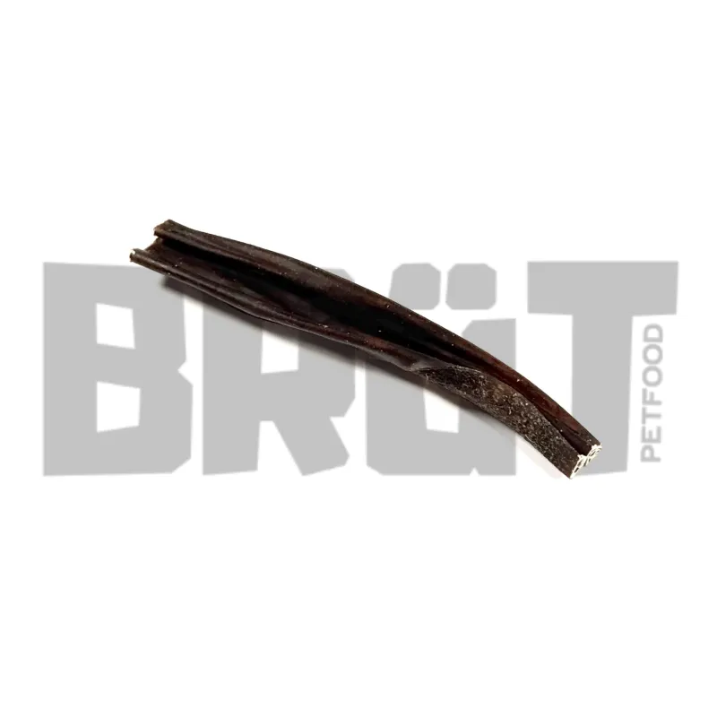 Peau de cerf BRÜT : Friandises délicieuses à mâcher pour chiens Peau de cerf BRÜT : Friandises délicieuses à mâcher pour chiens