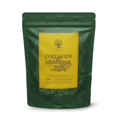 Friandises dentaires au collagène & curcuma pour chiens – Collagen & Curcuma Teeth Delights