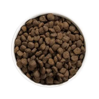 Spécialement indiqué pour les chiens à faible niveau d’activité ou avec une tendance au surpoids.