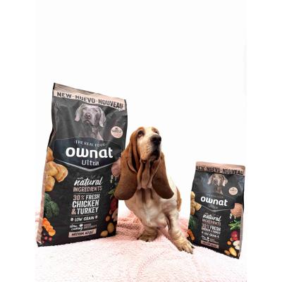 OWNAT ULTRA Medium Adult Dog – Croquettes poulet frais pour chien adulte race moyenne