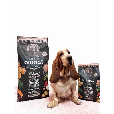 OWNAT ULTRA Medium Adult Dog – Croquettes poulet frais pour chien adulte race moyenne