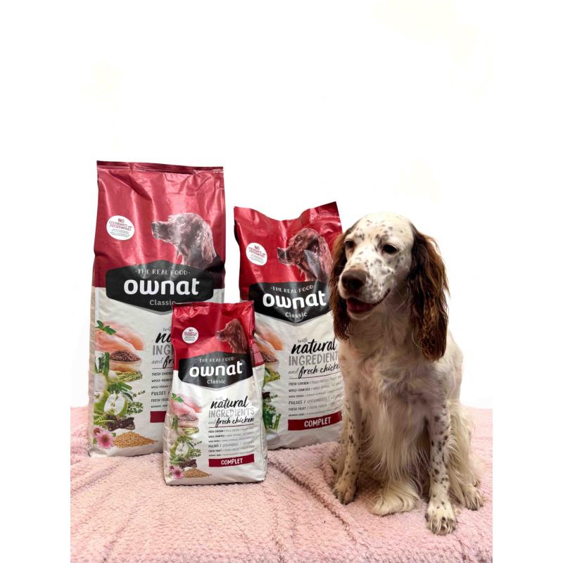 OWNAT CLASSIC COMPLET - Croquettes pour toutes races de chiens adultes OWNAT CLASSIC COMPLET - Croquettes pour toutes races de chiens adultes