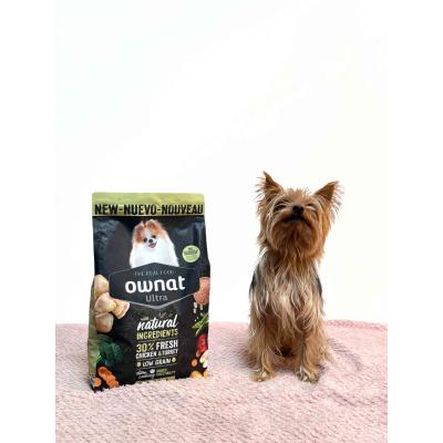 OWNAT ULTRA Mini Adult Dog – Croquettes premium poulet frais pour petit chien adulte
