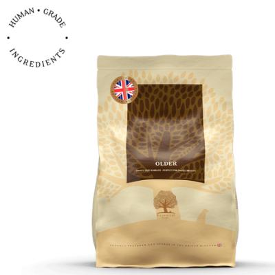 Lot de 4x2.5kg Older – Recette Ultra-Premium British Heritage chiens seniors