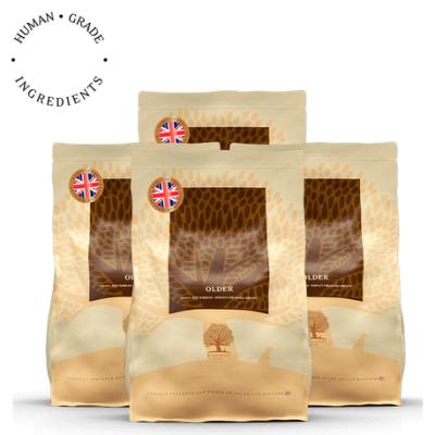 Lot de 4x2.5kg Older – Recette Ultra-Premium British Heritage chiens seniors