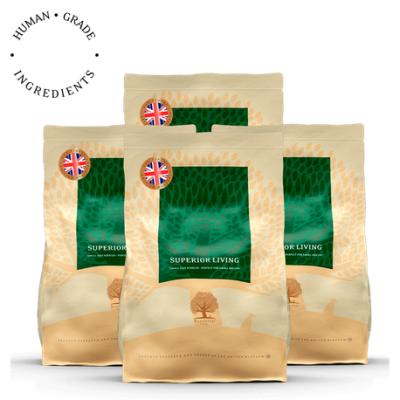 Lot de 4 x 2.5kg Superior Living – Croquettes Ultra-Premium pour chien | British Heritage