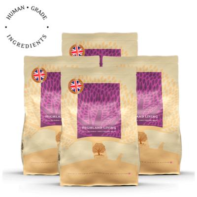 Lot de 4 highland Living – Recette Ultra-Premium British Heritage | Essential Foods