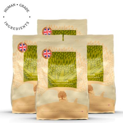 Lot de 4 x 2.5 Kg Contour – Recette Ultra-Premium British Heritage pour chiens toniques