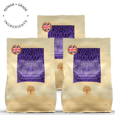 Lot de 3 × 2,5 kg Estate Living – Croquettes agneau et gibier