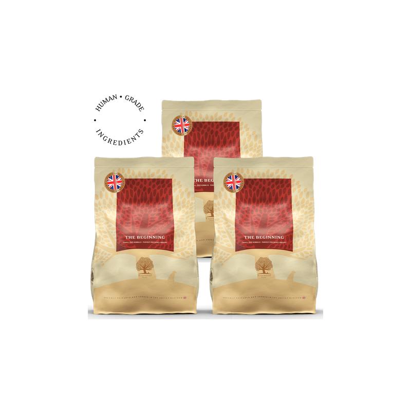 Lot de 3 Beginning – Recette Ultra-Premium British Heritage chiot