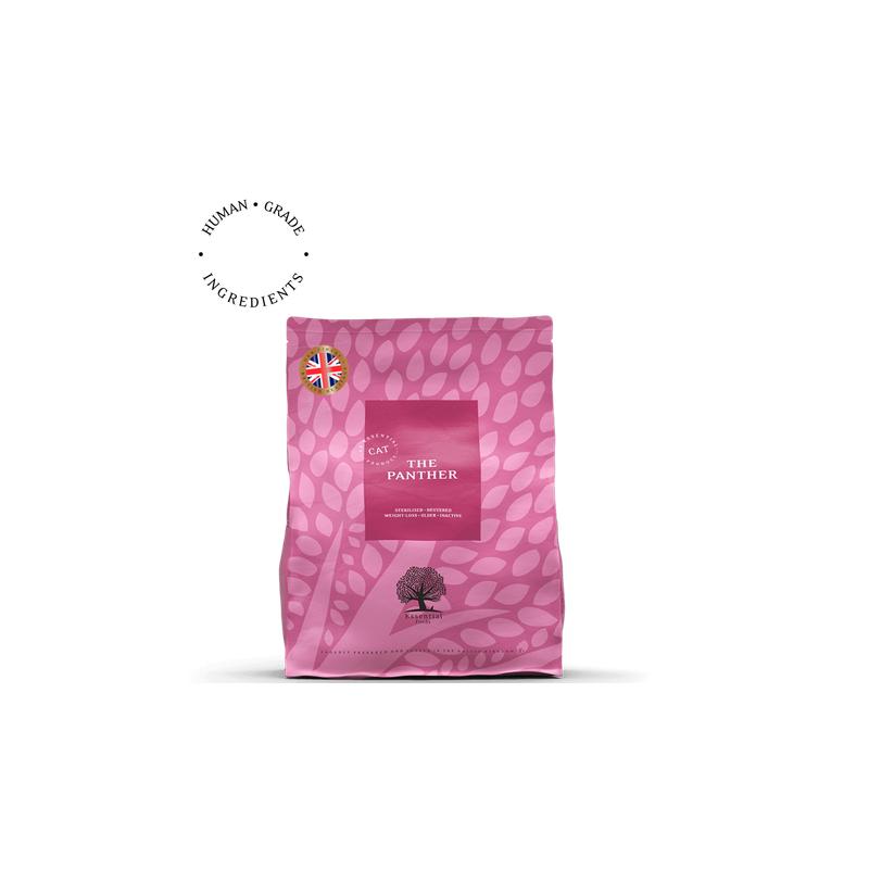 THE PANTHER – Recette chats adultes Ultra-Premium British Heritage multi protéines