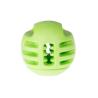 Jouet chien TPR balle verte pomme 8cm