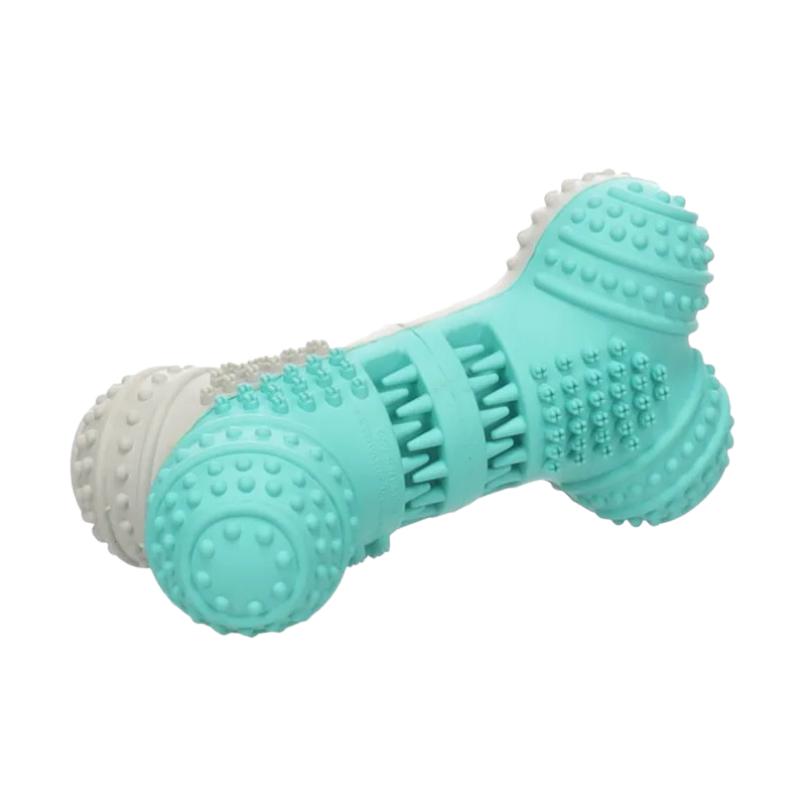 JOUET GROWI DENTAL HALTERE GRIS CLAIR/VERT