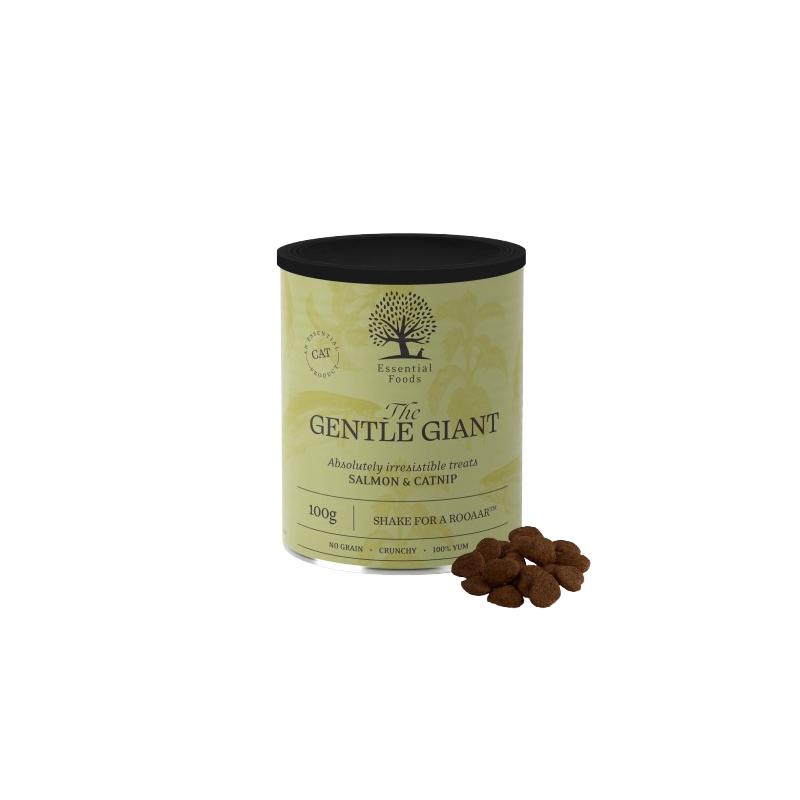 THE GENTLE GIANT – Friandises naturelles au saumon pour chats | ESSENTIAL FOODS