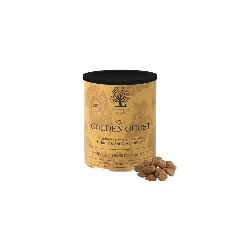 THE GOLDEN GHOST – Friandises croustillantes à la dinde pour chats | ESSENTIAL FOODS