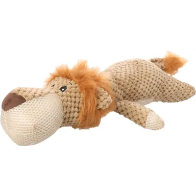 JOUET FLATSI LION BRUN 17x35x9CM
