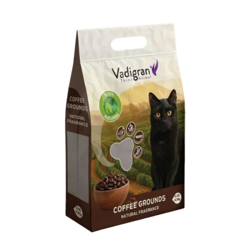 Litière Chat Marc de Café 4,3kg - Vadigran