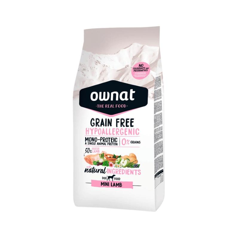 Ownat Hypo Mini Lamb – Croquettes sans céréales