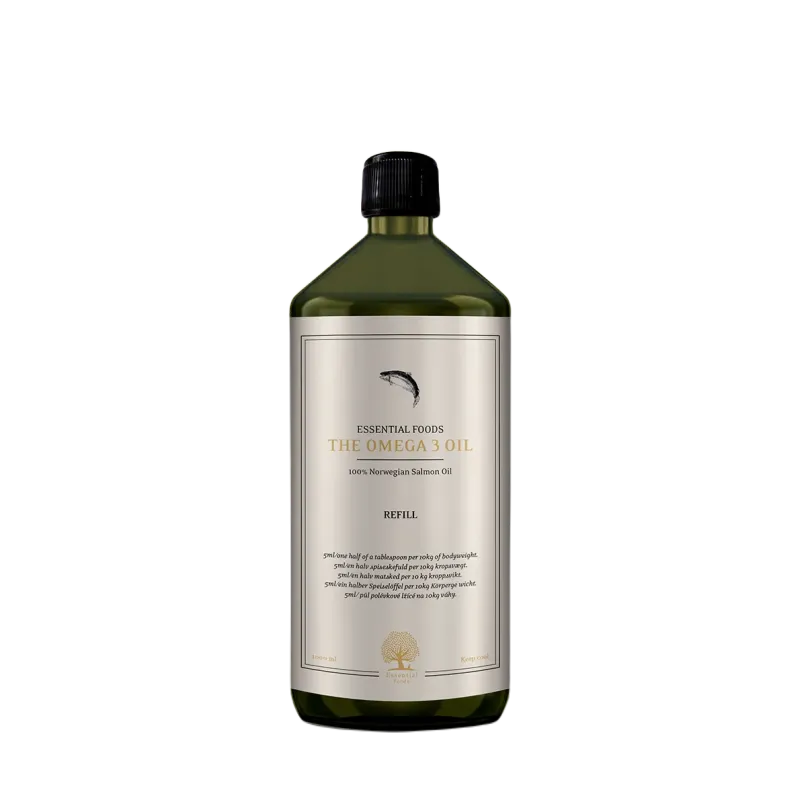 HUILE DE SAUMON OMEGA 3 ESSENTIAL 1 L