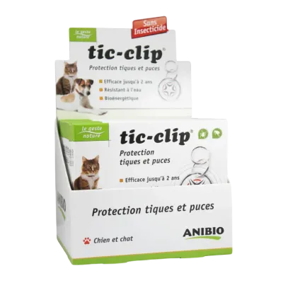 ANIBIO - Médaille tic-clip